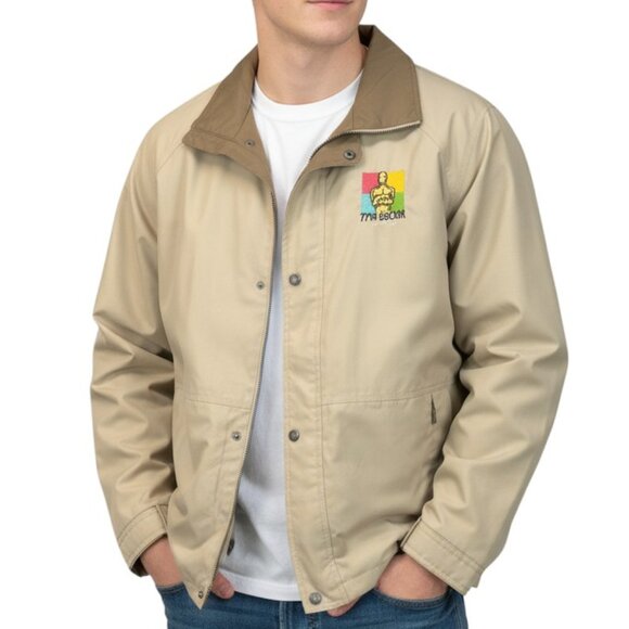 Vintage 2005 77th Oscar Wind Breaker Jacket Academy Awards Crew North End - NEW - Picture 1 of 16